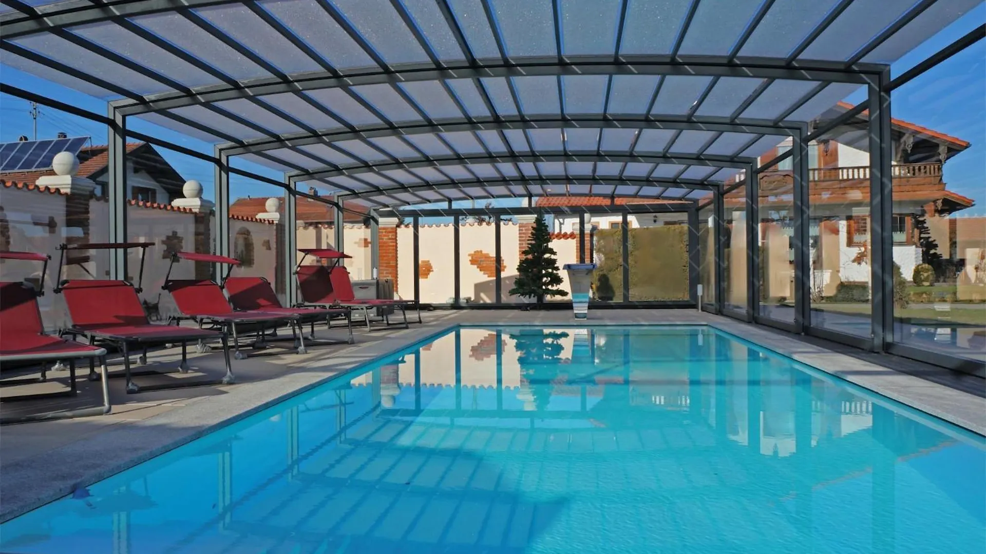 Alluring Holiday Home In Ubersee With Whirlpool